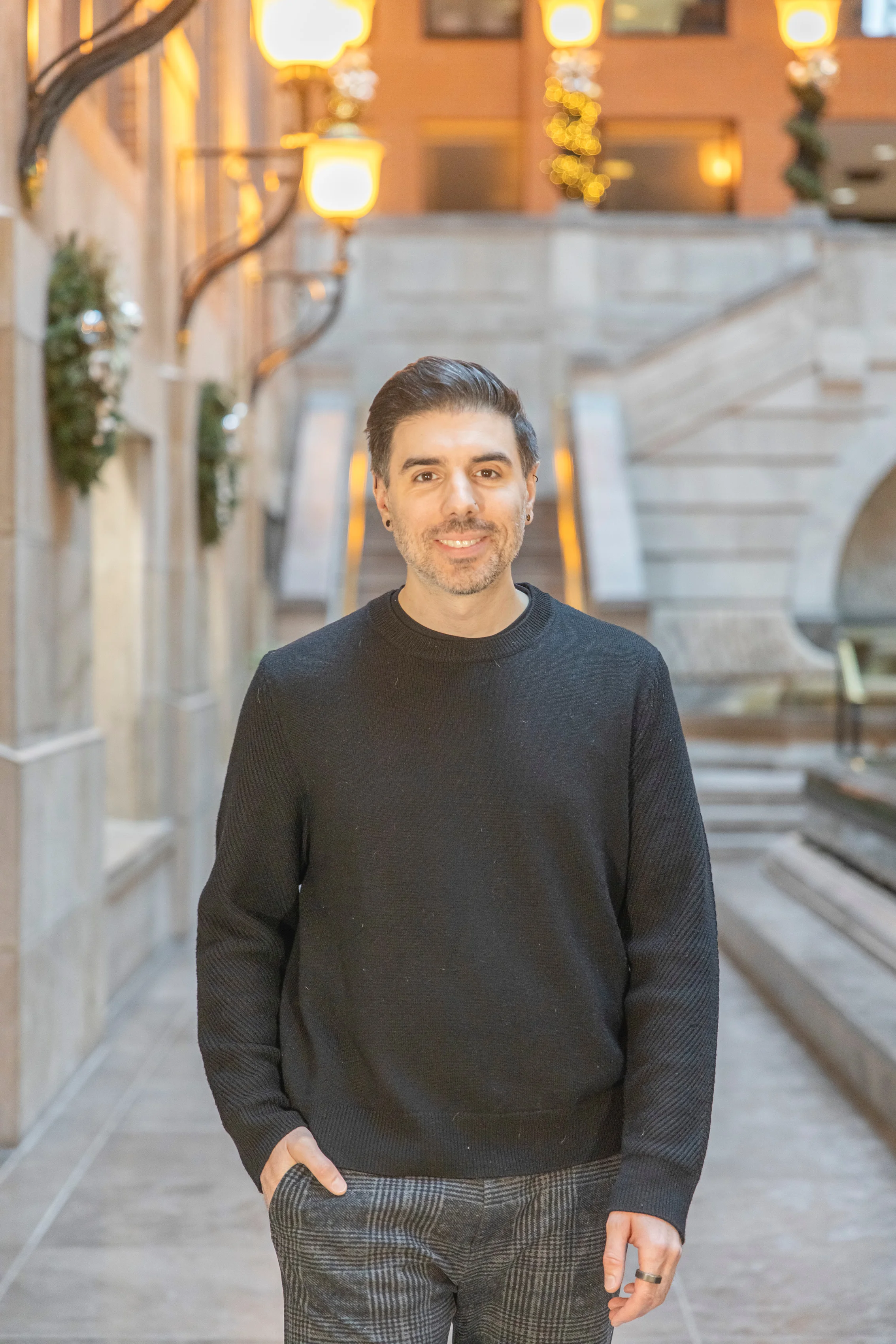 CJ Infantino, founder of Unvoiced